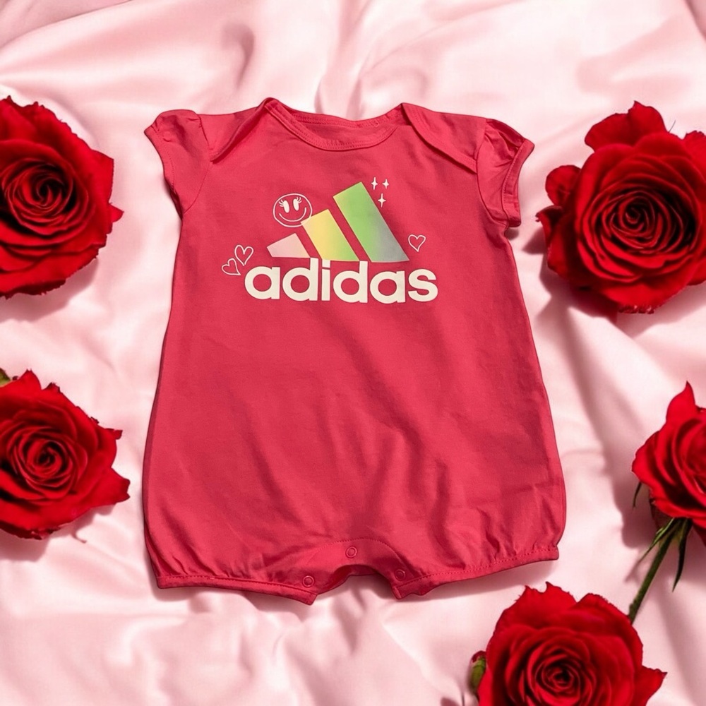 Adorable Adidas Baby Romper 🌟👶